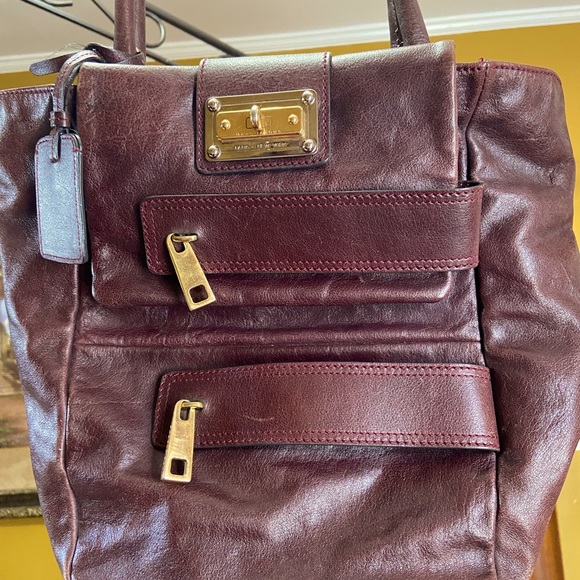 Marc Jacobs Brown Hobo Bag with Gold Tone Hardware - Picture 2 of 9